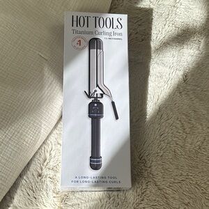 Hot Tools Titanium Curling Iron - Black
